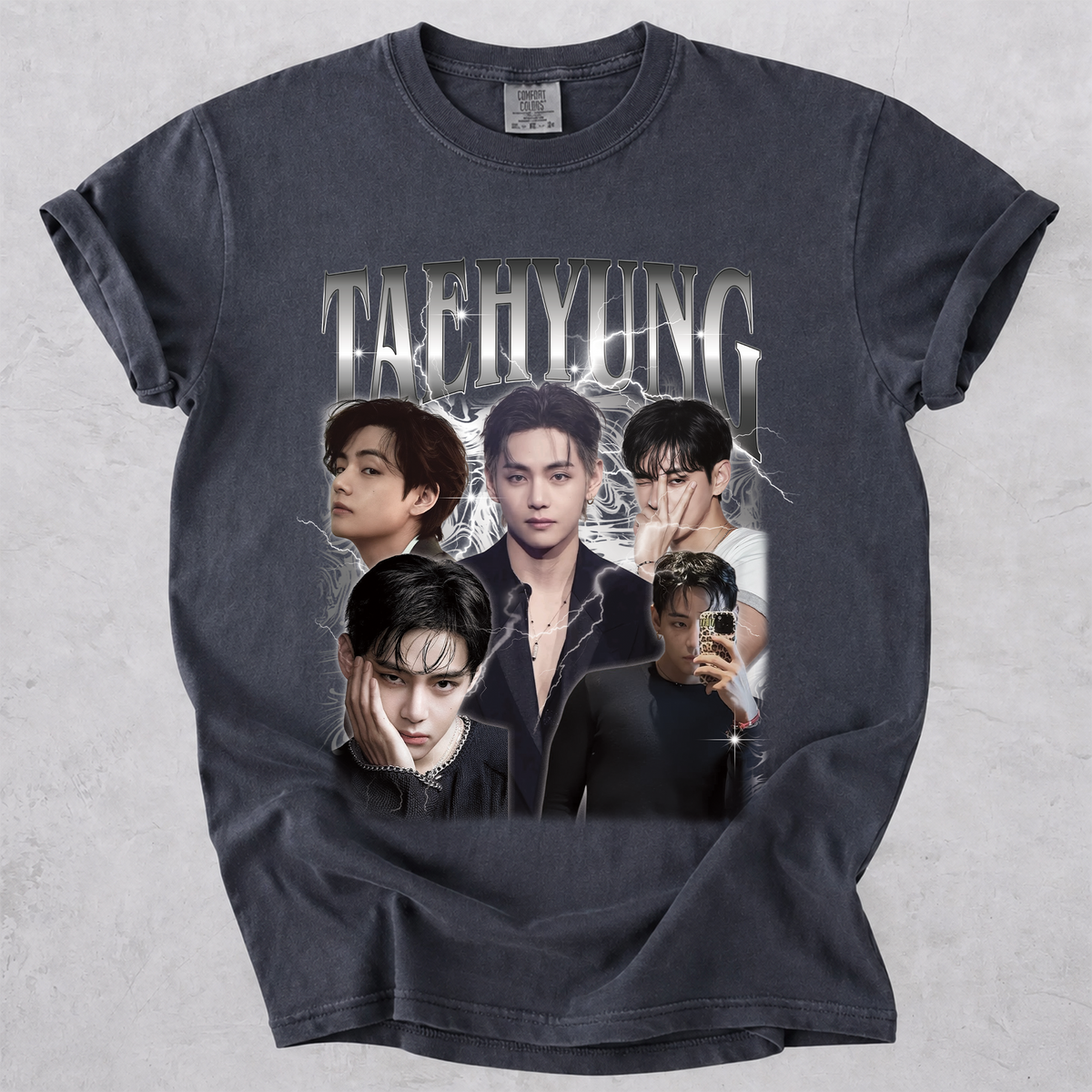 Kpop Bangtan Taehyung Bootleg 90s Comfort Color Shirt