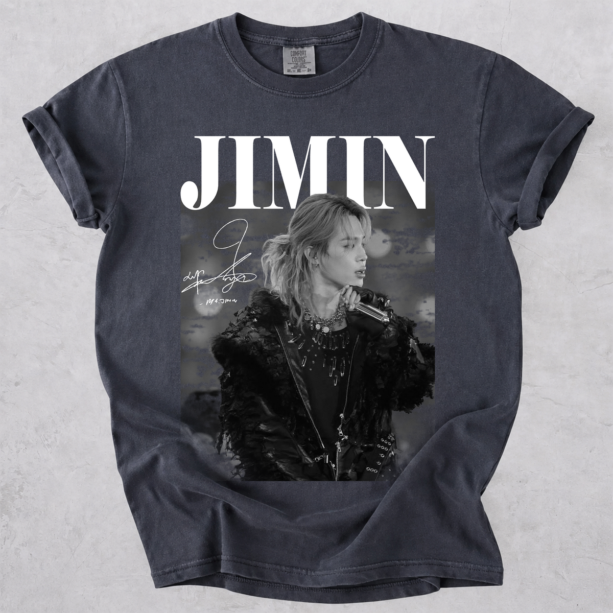 Comfort Colors Jimin Retro Graphic Tee