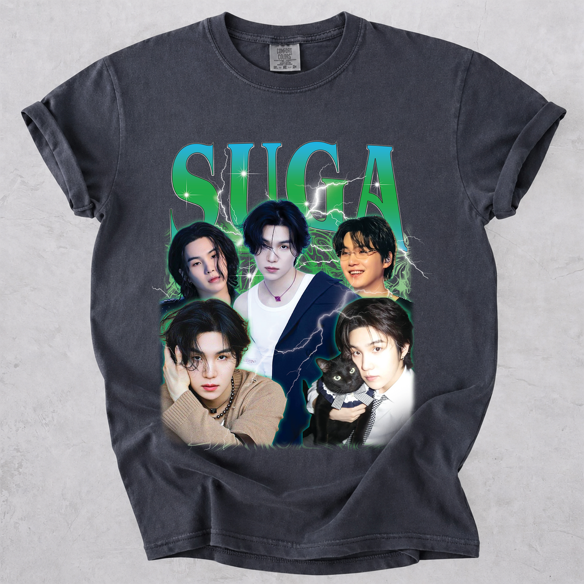 Bts Bangtan Yoongi Suga August D 90s Vintage Bootleg Shirt Gift For ARMY