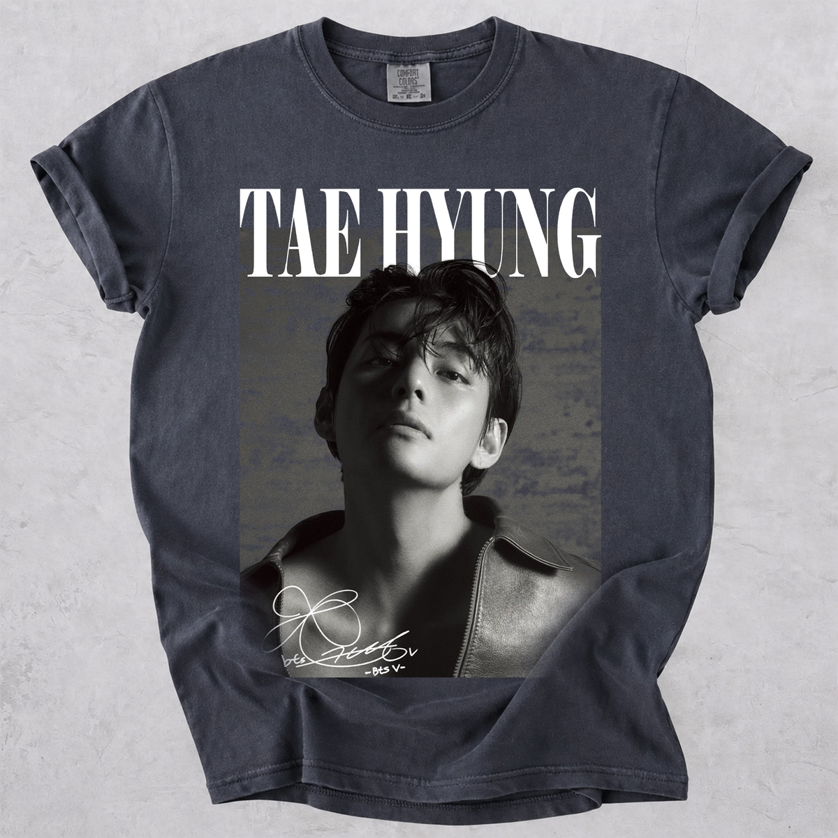 Comfort Colors V Taehyung BTS Vintage Graphic Tee