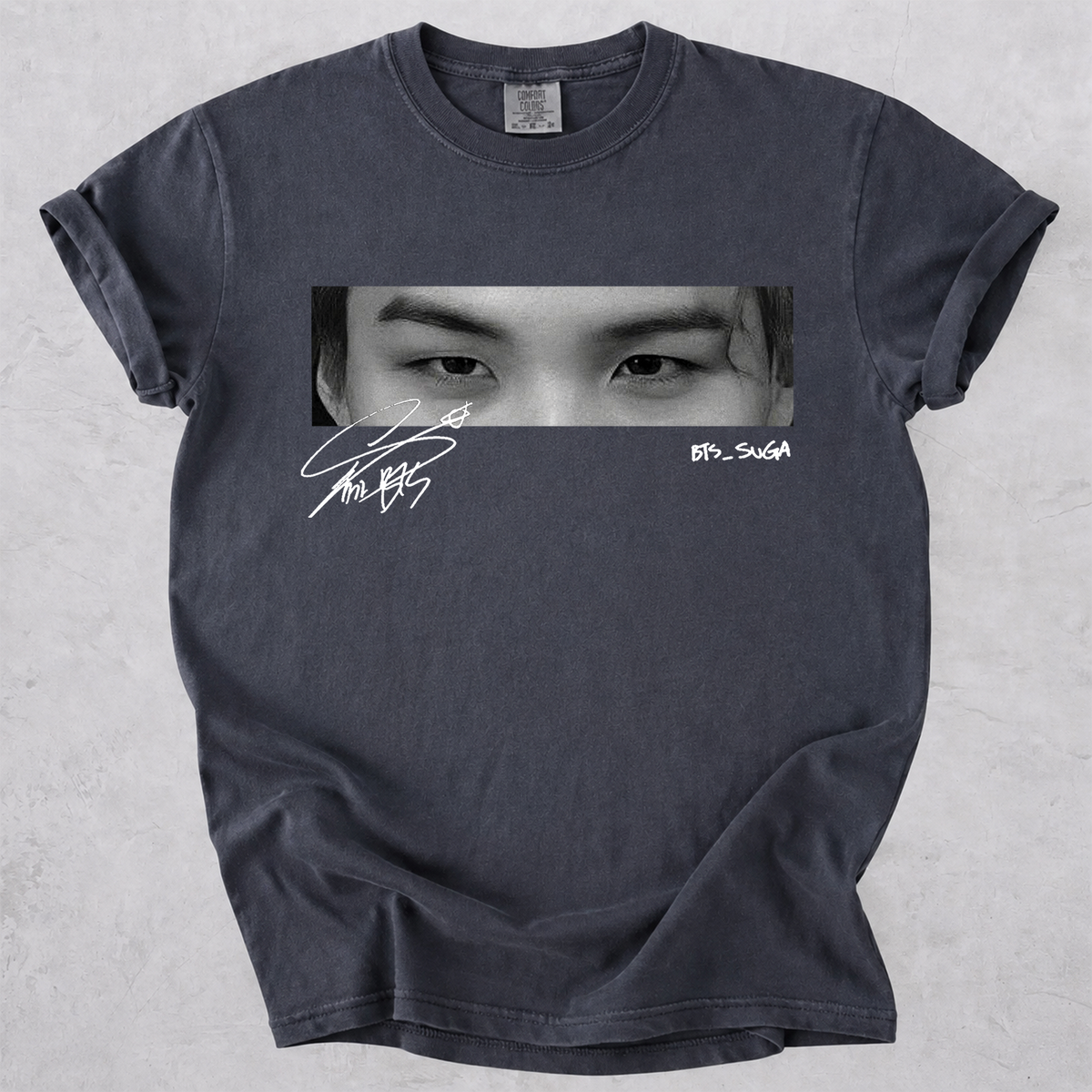 Suga Eyes BTS World Tour Graphic T-Shirt