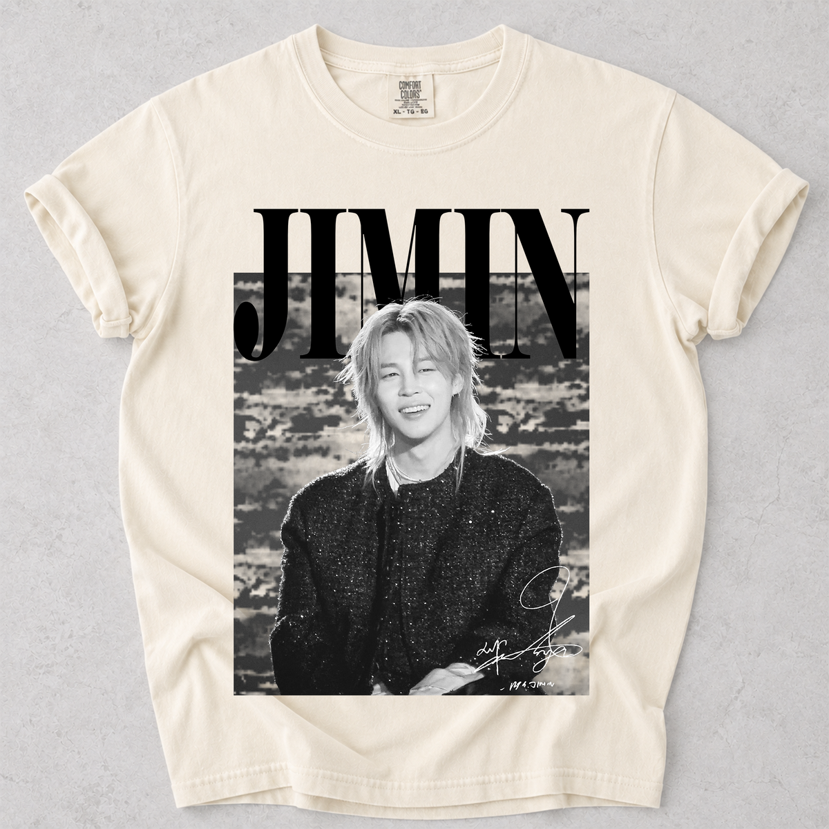 Comfort Color Vintage JIMIN Graphic Unisex T-shirt