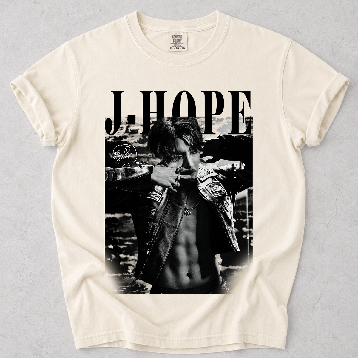 J-Hope Graphic Crewneck T-Shirt Top