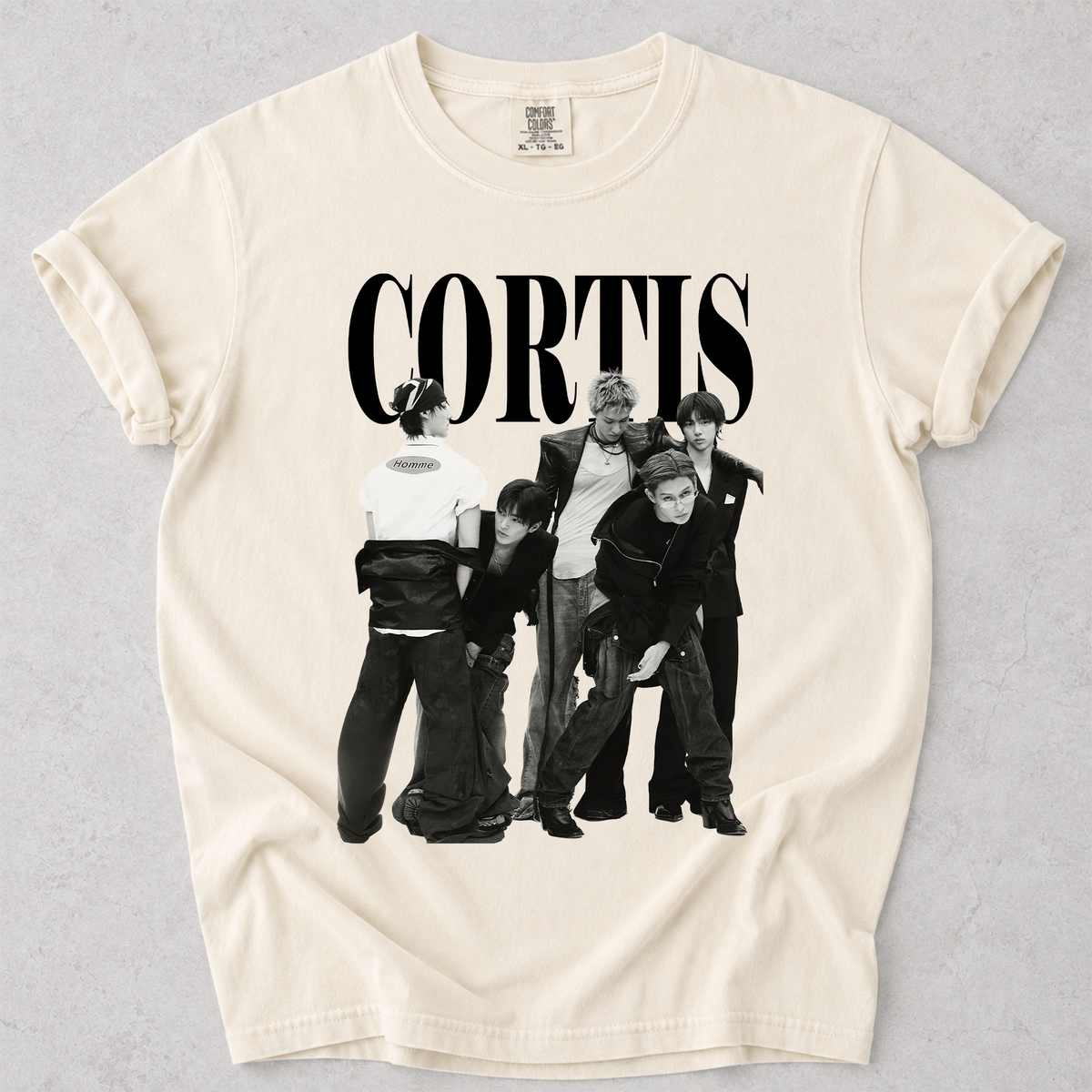CORTIS Kpop Group T Shirt Retro Photo Fan Tee