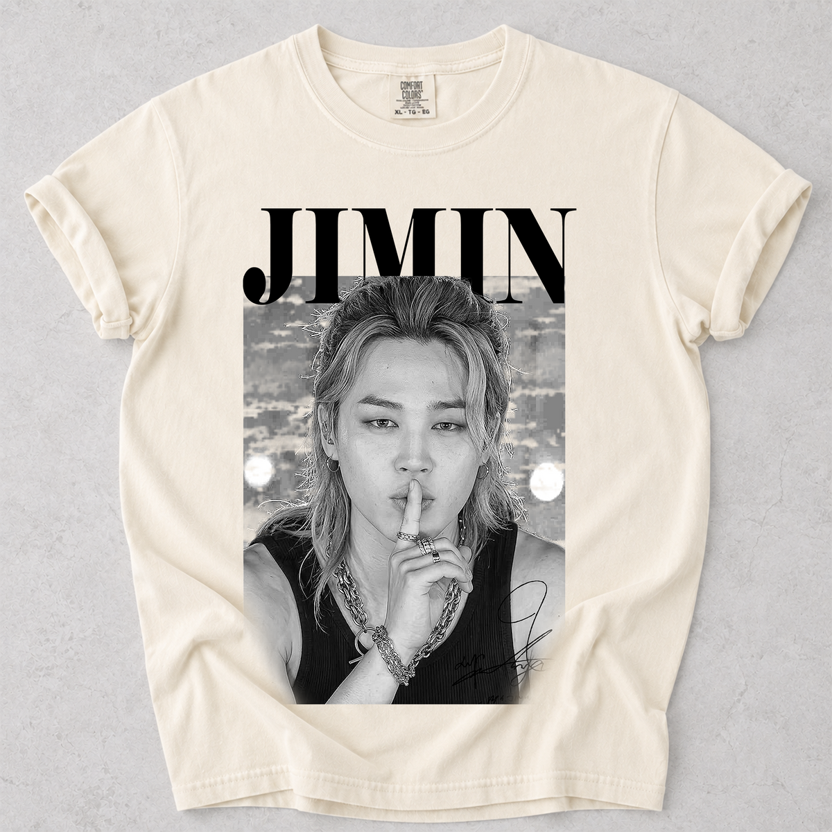 Comfort Colors Shhh Arirang Jimin Unisex T-Shirt