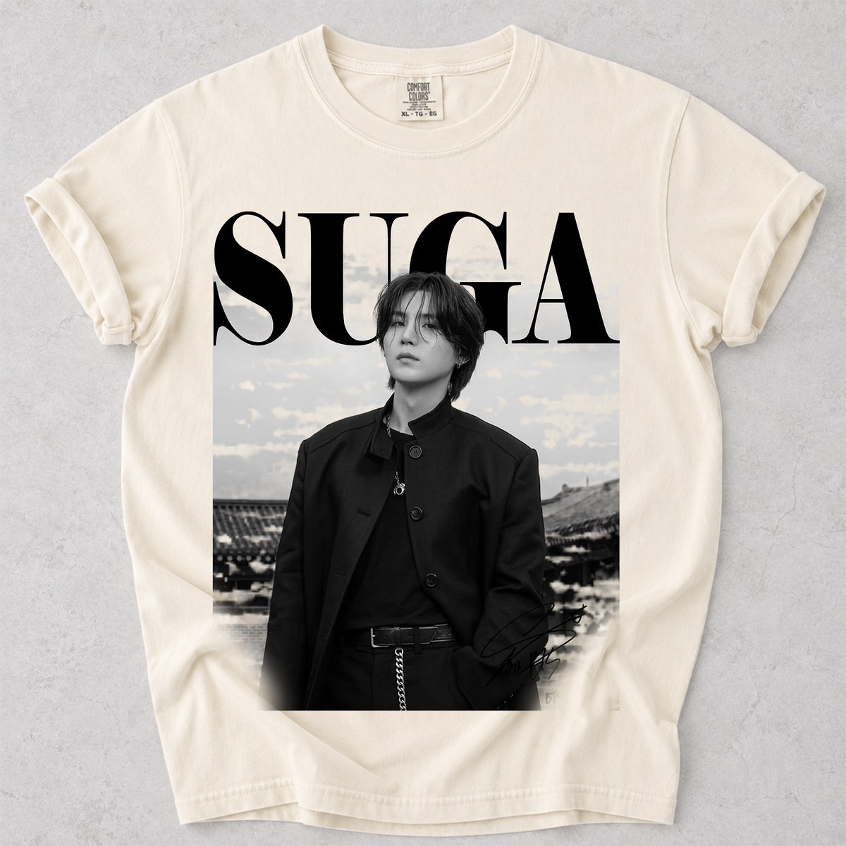 Comfort Colors Suga Agust D Vintage Retro T-Shirt