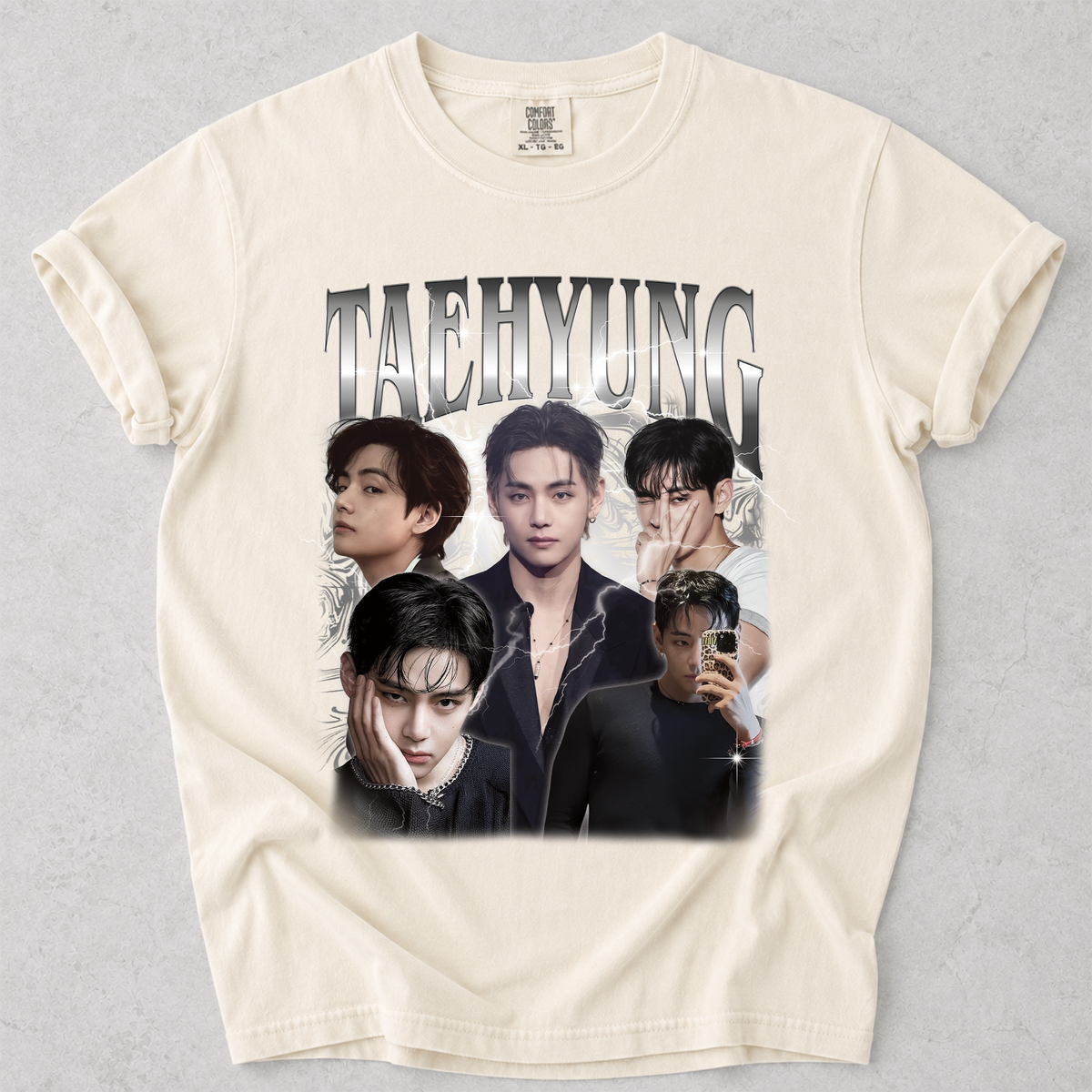 Kpop Bangtan Taehyung Bootleg 90s Comfort Color Shirt