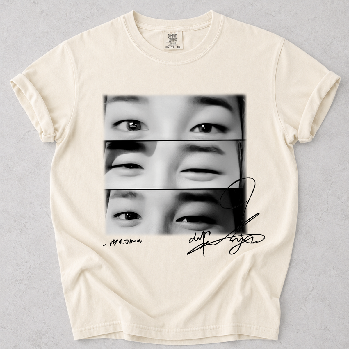 BTS Jimin Eyes Comfort Color Shirt