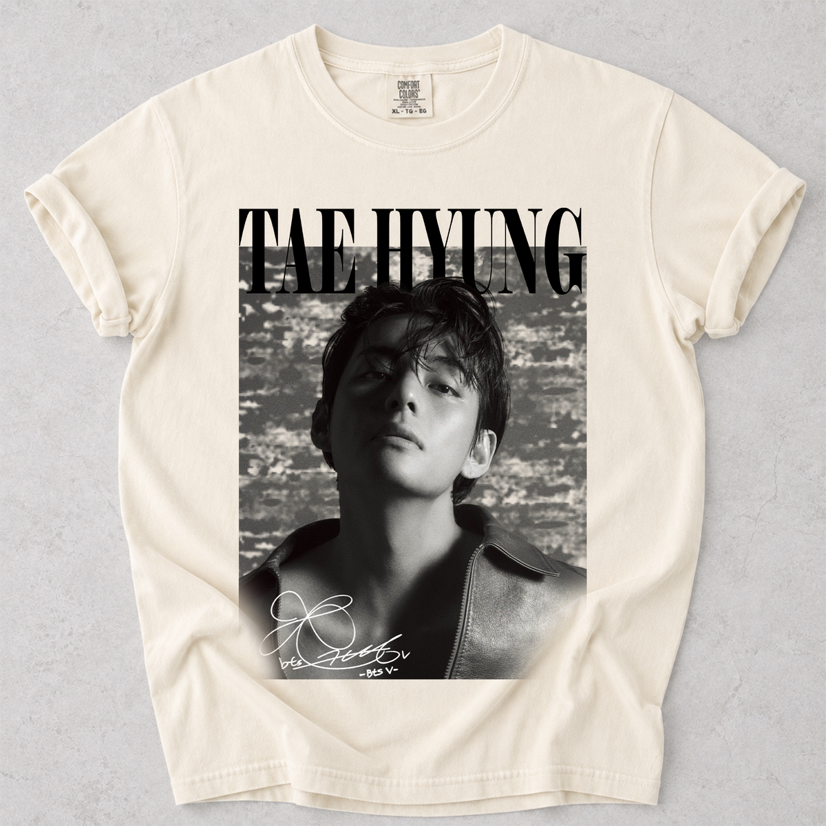 Comfort Colors V Taehyung BTS Vintage Graphic Tee