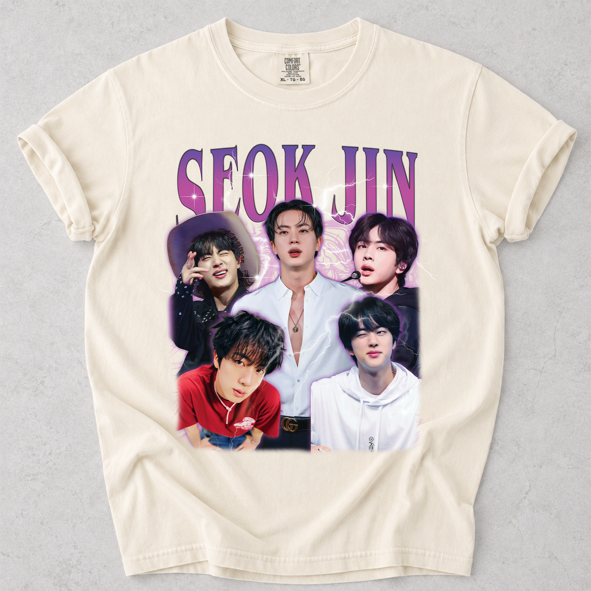 Vintage Bangtan Seok Jin Bootleg 90s T-Shirt