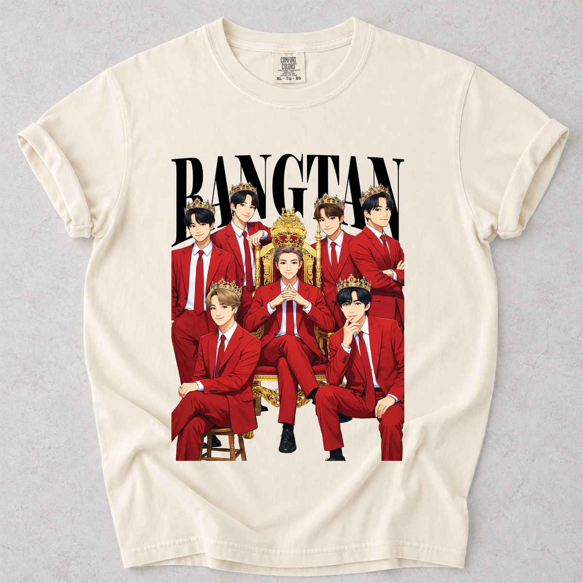 BANGTAN Kings Graphic Tee Gift For ARMY