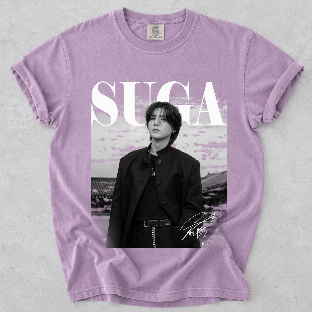 Comfort Colors Suga Agust D Vintage Retro T-Shirt