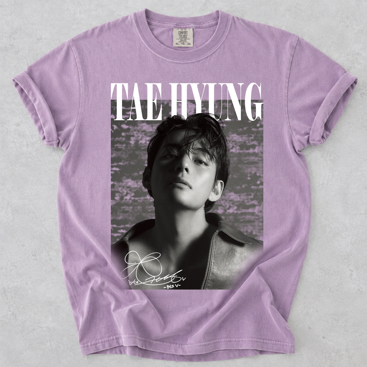 Comfort Colors V Taehyung BTS Vintage Graphic Tee
