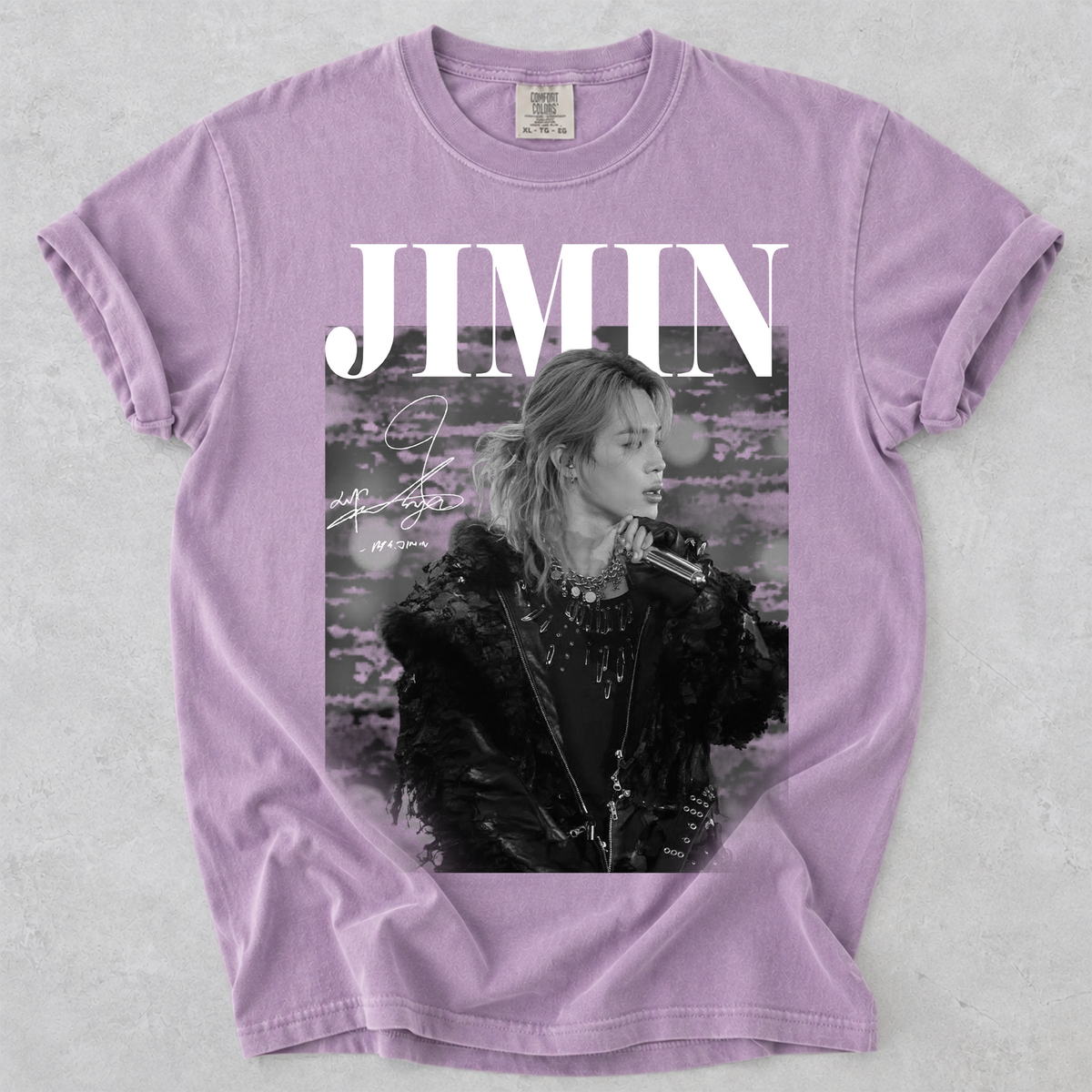 Comfort Colors Jimin Retro Graphic Tee