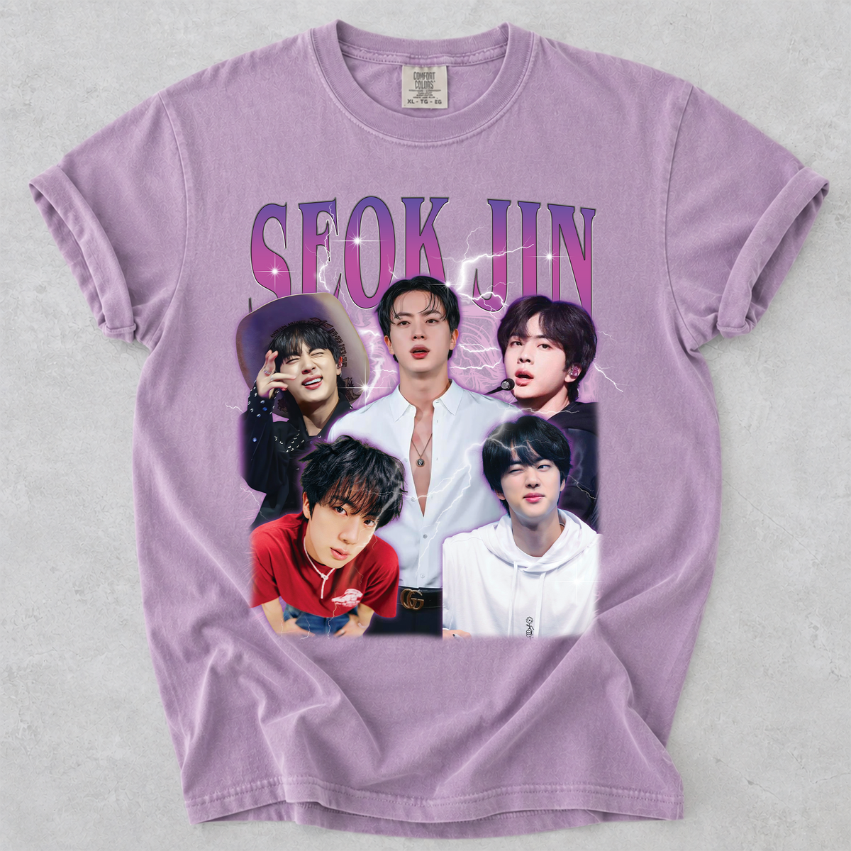 Vintage Bangtan Seok Jin Bootleg 90s T-Shirt