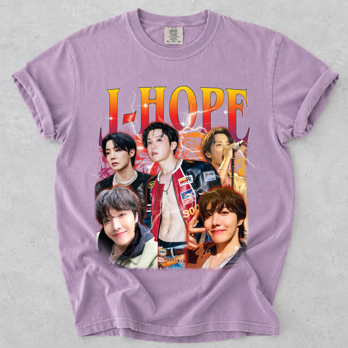 J-Hope BTS Bangtan World Tour Bootleg 90s Comfort Color Shirt