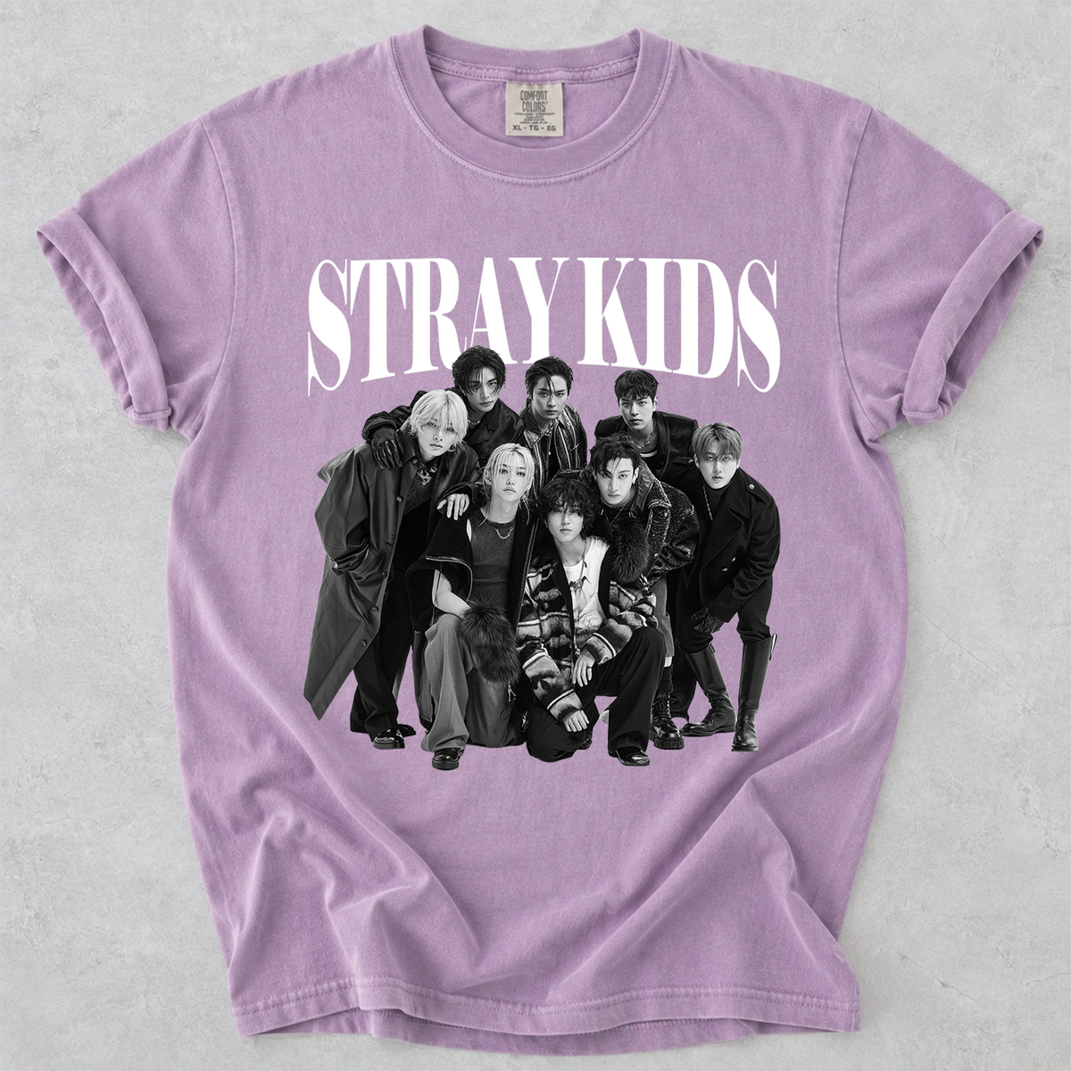 Stray Kids Kpop Vintage Comfort Colors Tee