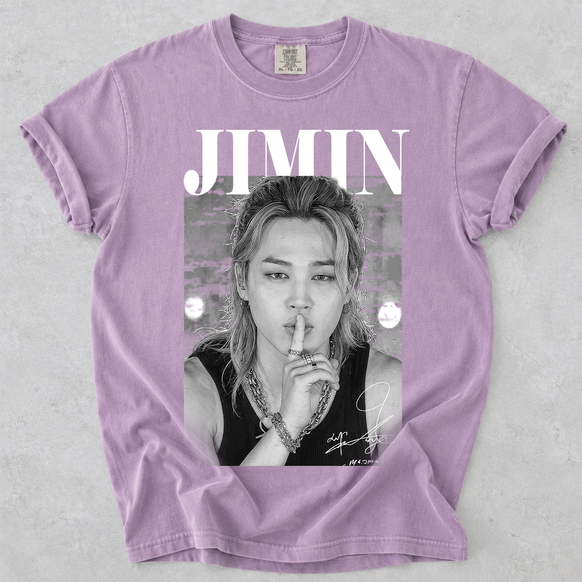 Comfort Colors Shhh Arirang Jimin Unisex T-Shirt