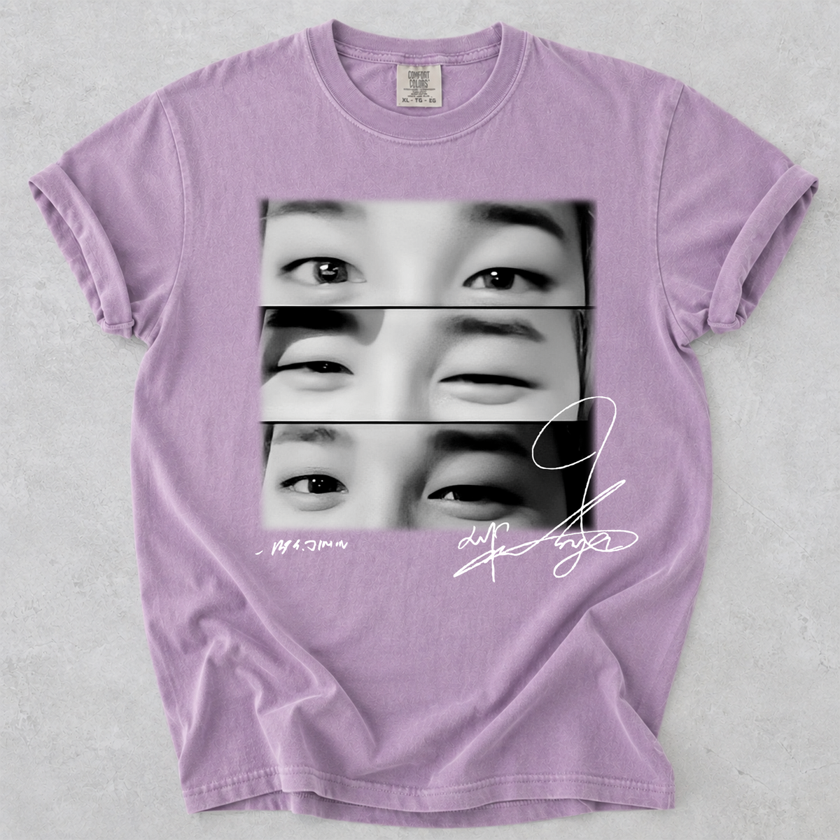 BTS Jimin Eyes Comfort Color Shirt