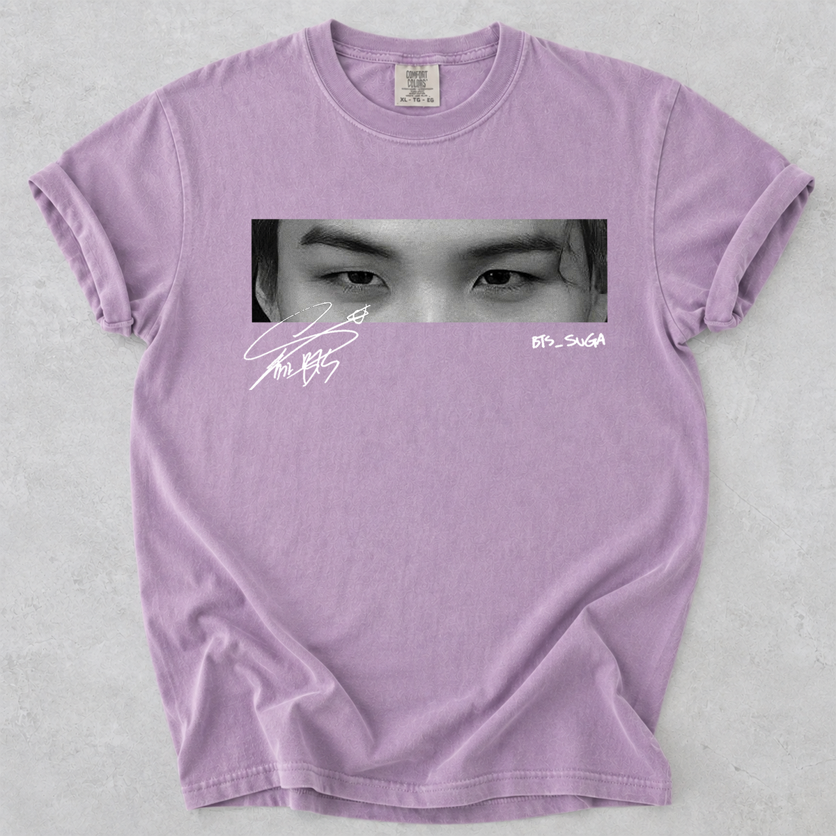 Suga Eyes BTS World Tour Graphic T-Shirt