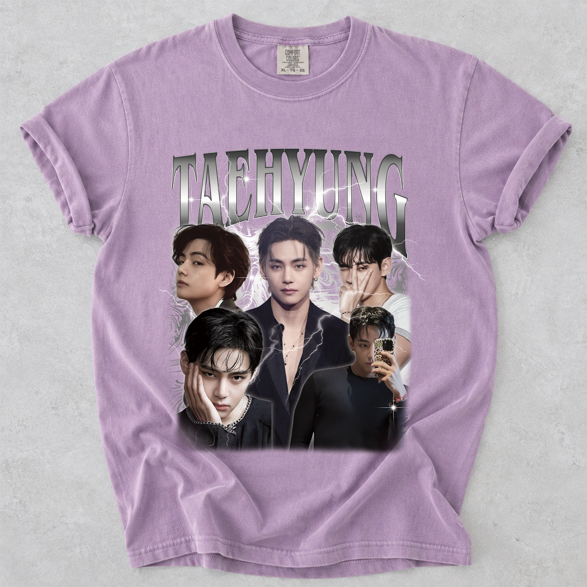 Kpop Bangtan Taehyung Bootleg 90s Comfort Color Shirt