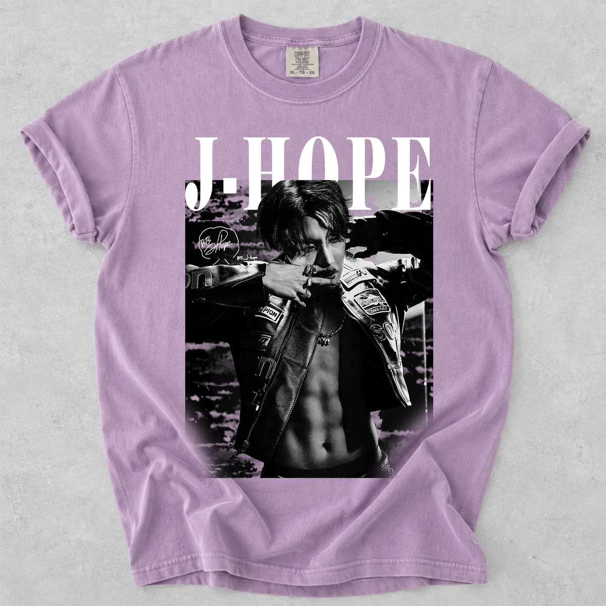 J-Hope Graphic Crewneck T-Shirt Top