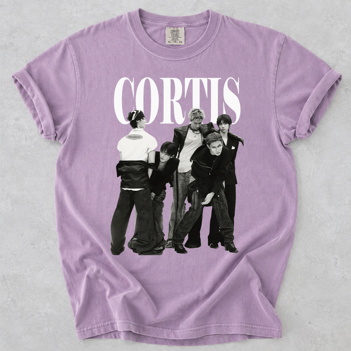 CORTIS Kpop Group T Shirt Retro Photo Fan Tee