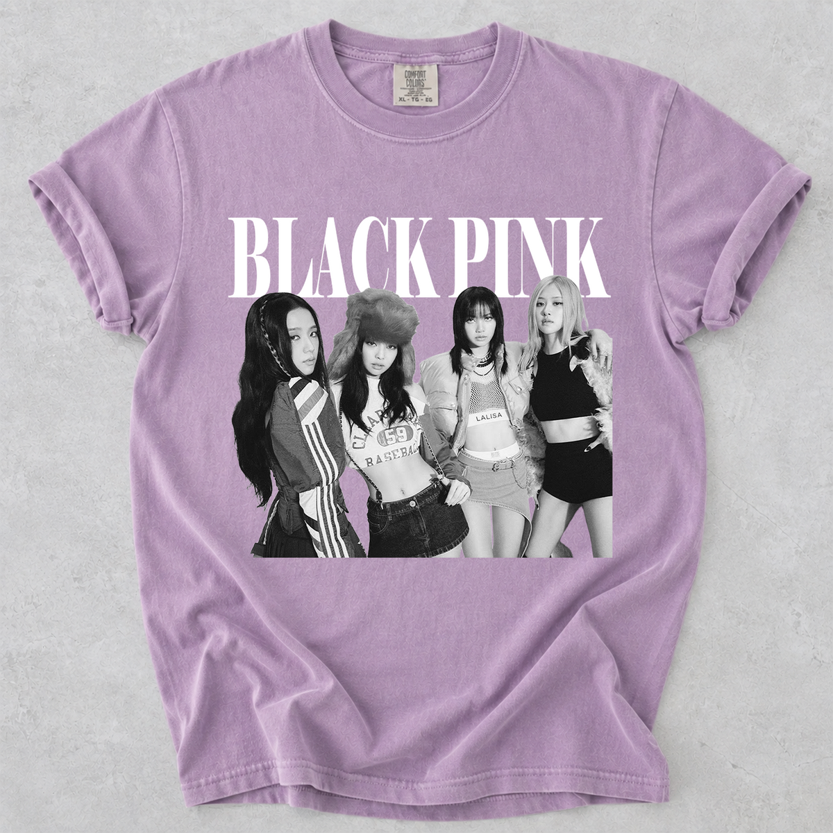 Comfort Colors BLACKPINK Vintage Photo Graphic T-Shirt Gift For ARMY