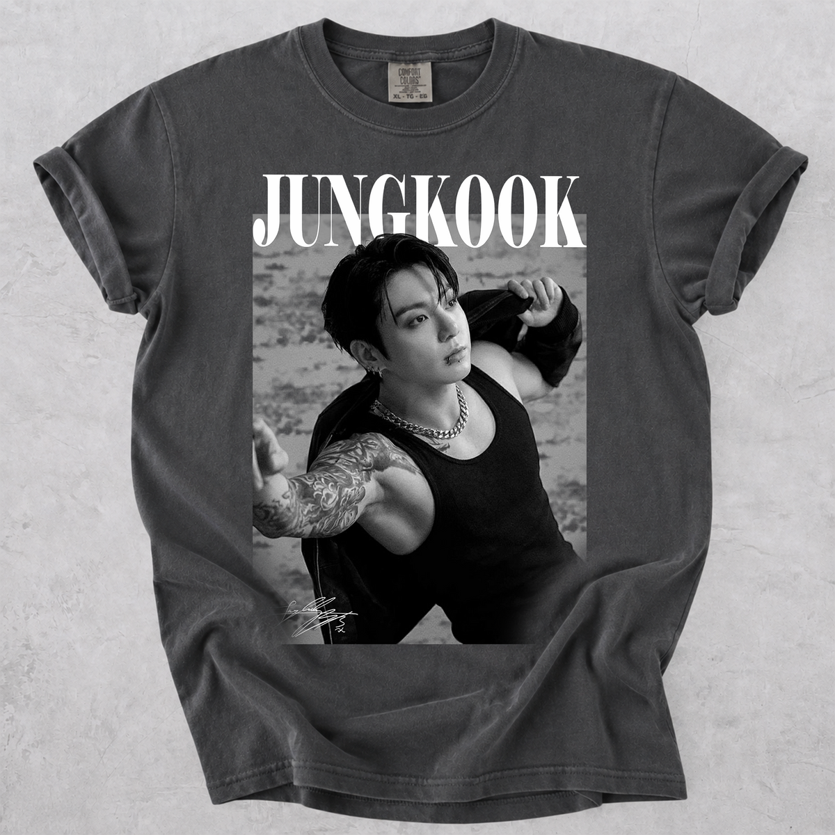 Vintage Jungkook Graphic Printed T-Shirt Gift For ARMY