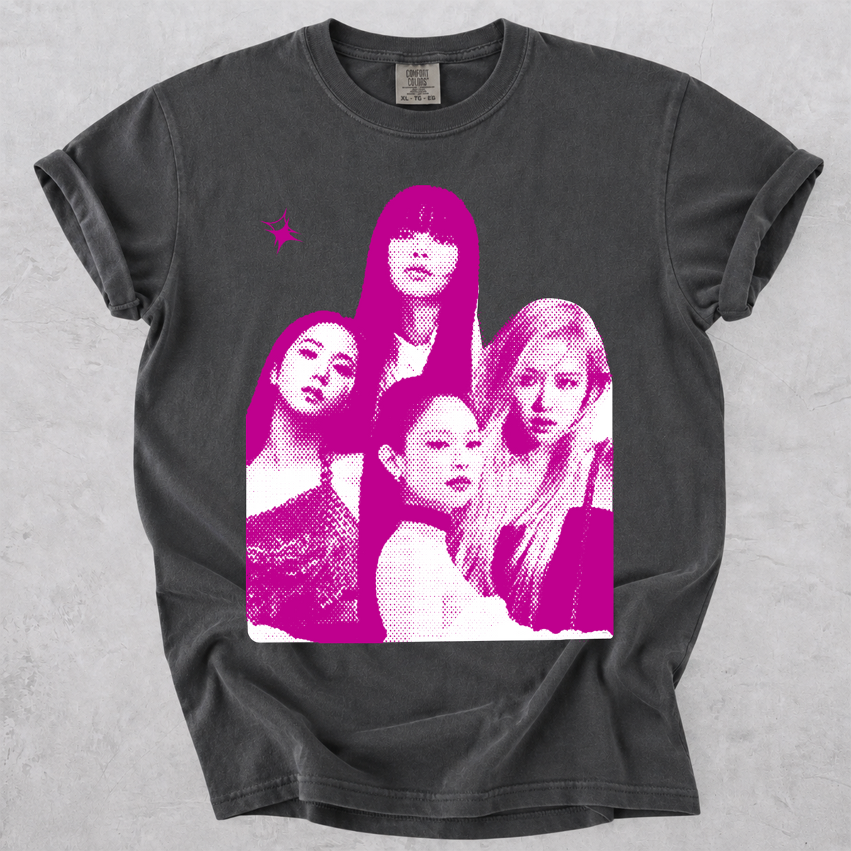BLACKPINK Blink Graphic Comfort Colors T-Shirt Kpop Fan Tee
