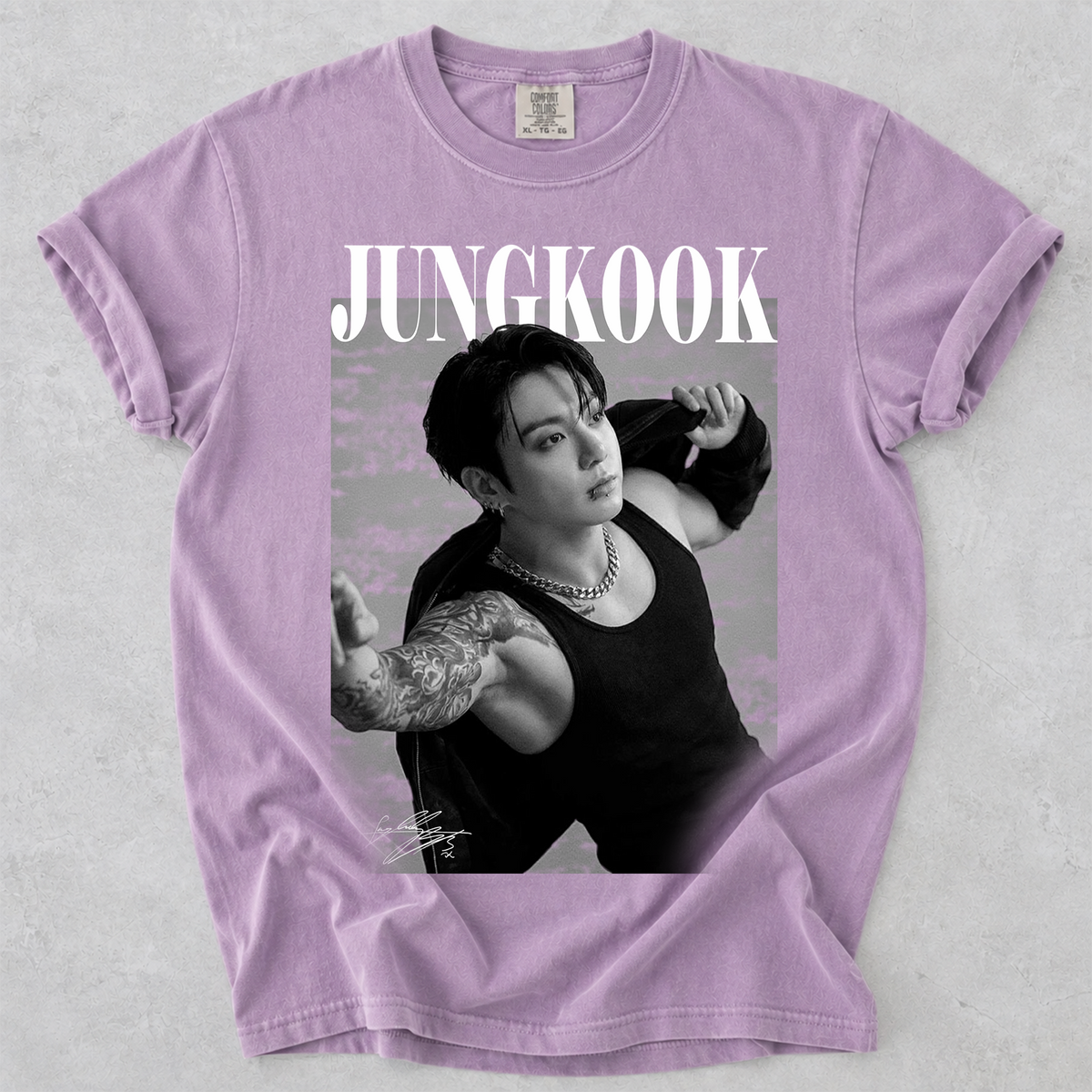 Vintage Jungkook Graphic Printed T-Shirt Gift For ARMY