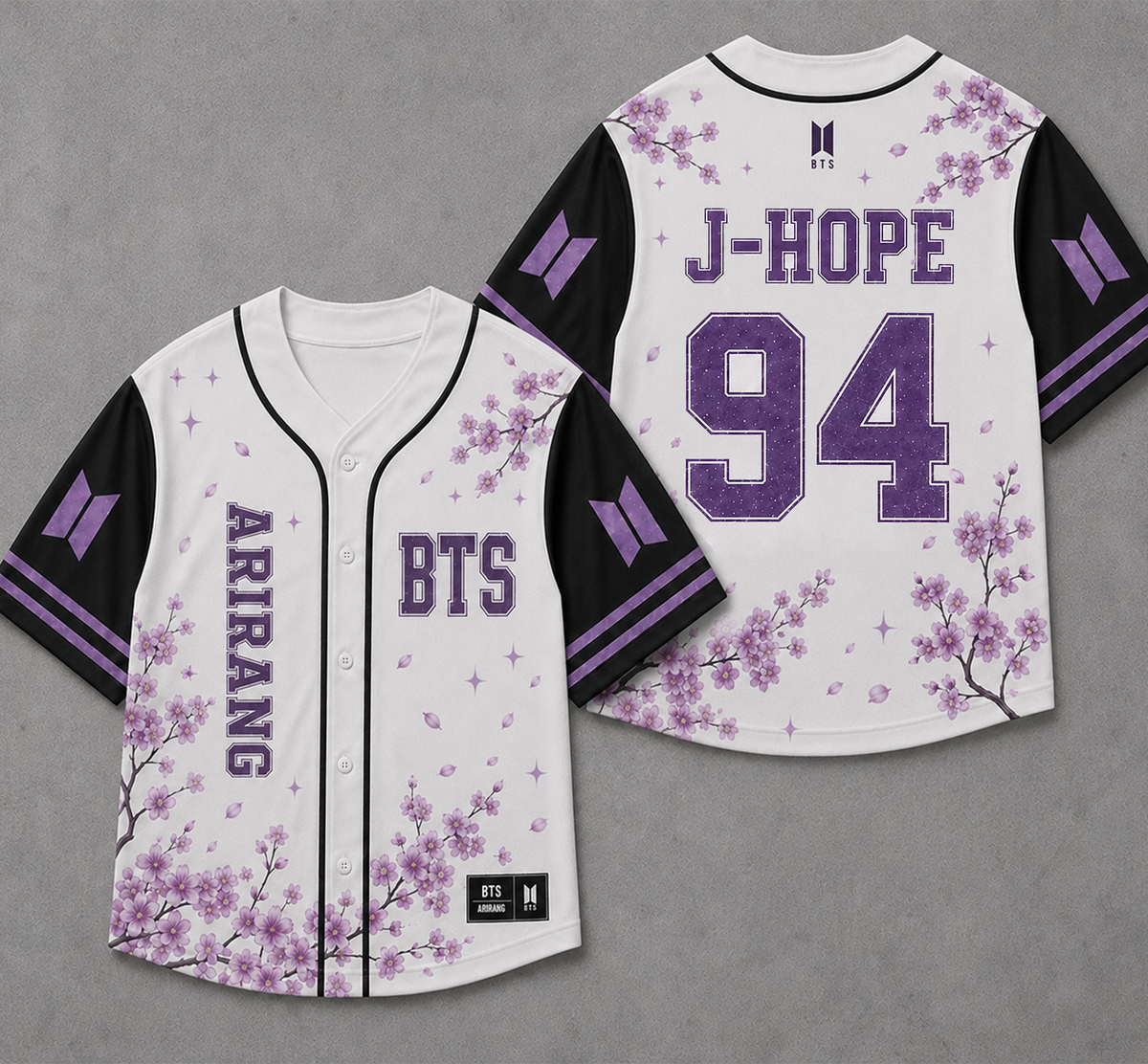 Arirang World Tour 2026 BTS Baseball Jersey Gift For Army