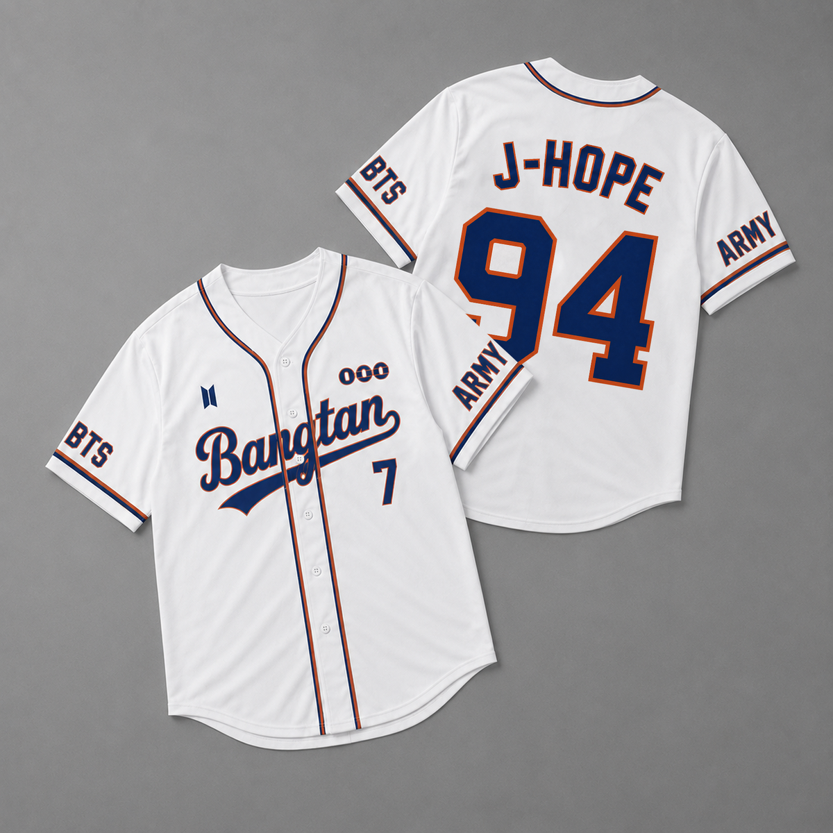 BTS Bangtan Baseball Jersey Gift For Army