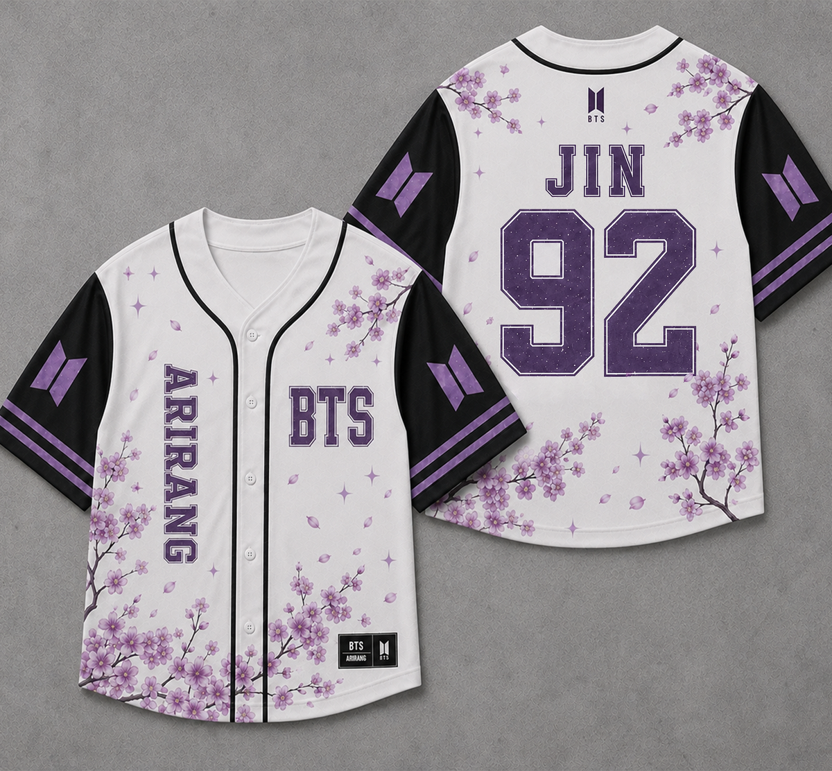 Arirang World Tour 2026 BTS Baseball Jersey Gift For Army