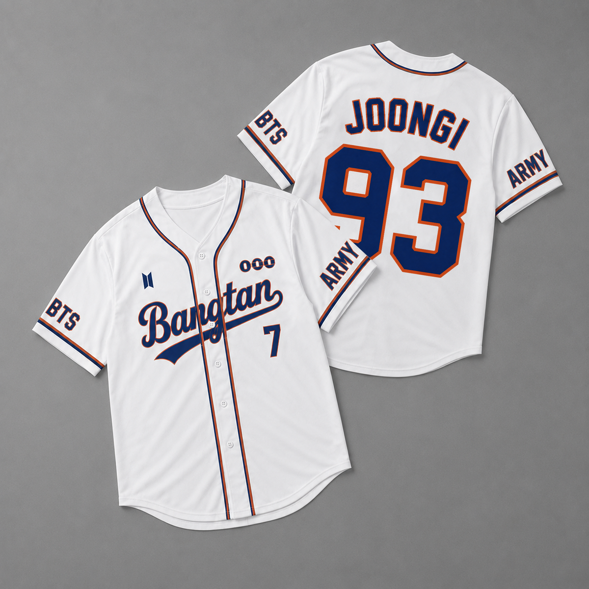 BTS Bangtan Baseball Jersey Gift For Army