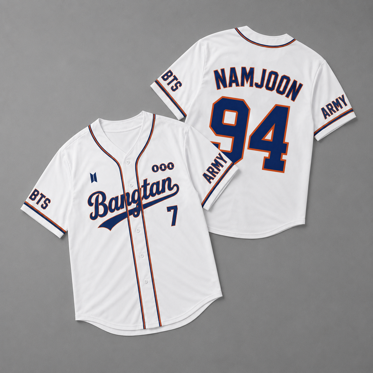 BTS Bangtan Baseball Jersey Gift For Army