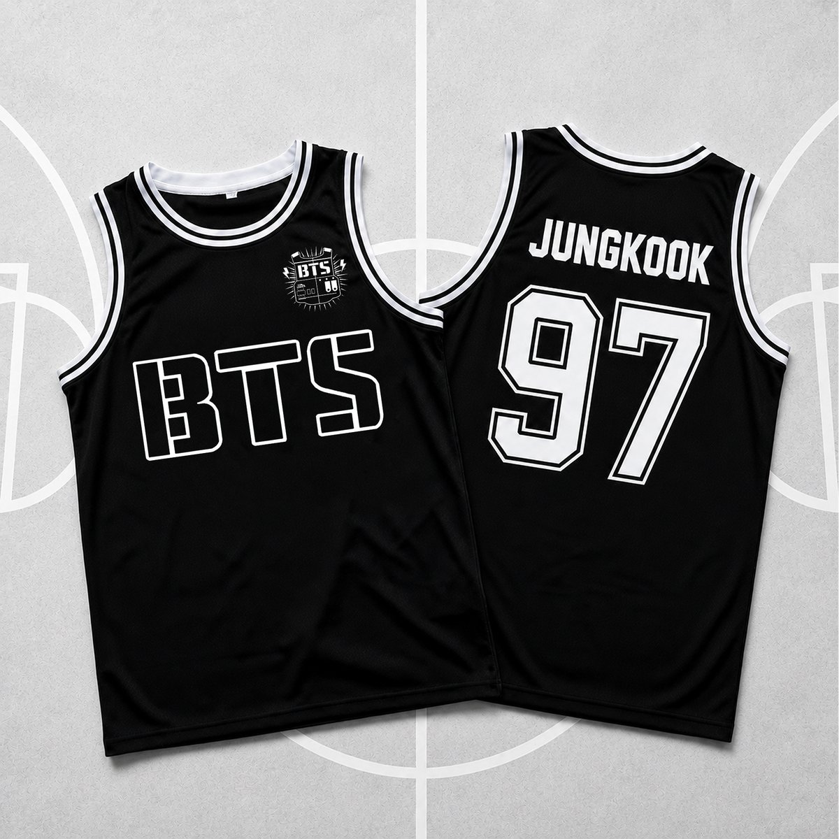 BANGTAN TANK TOP BASKETBALL JERSEY FOR ARMY