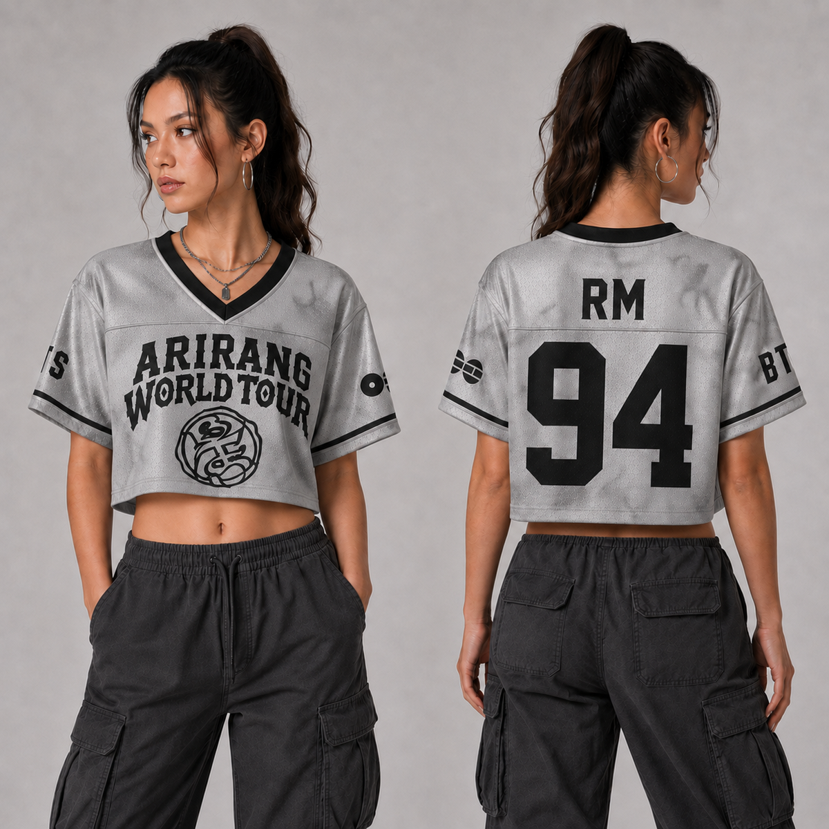 BANGTAN Arirang World Tour Mesh Jersey - Gifft For Army Fan