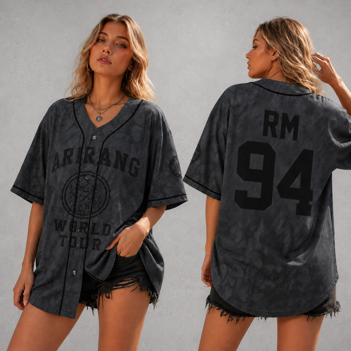 BangtanComeback Arirang World Tour BTS Baseball Jersey