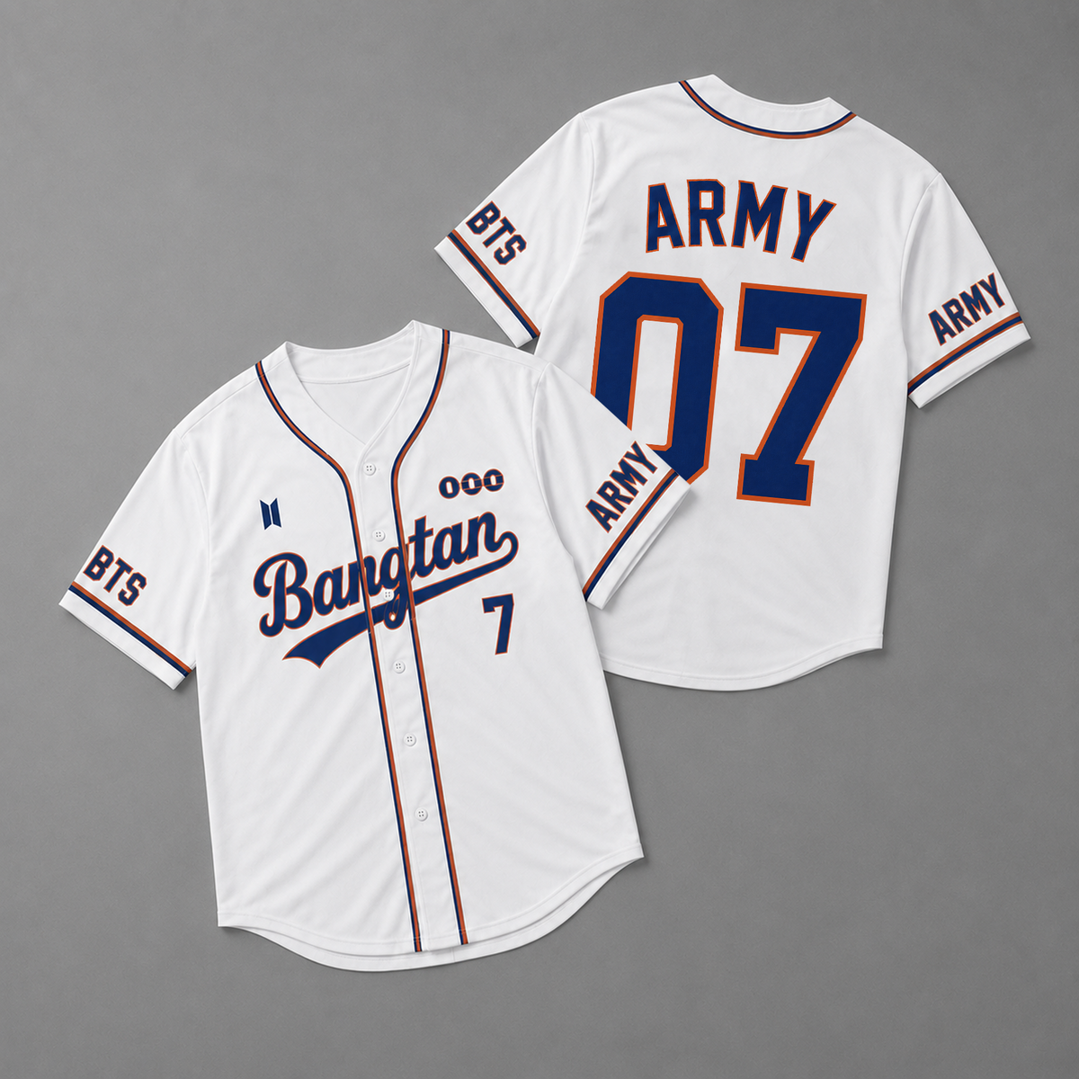 BTS Bangtan Baseball Jersey Gift For Army