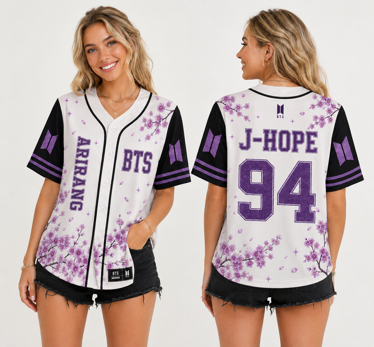 Arirang World Tour 2026 BTS Baseball Jersey Gift For Army