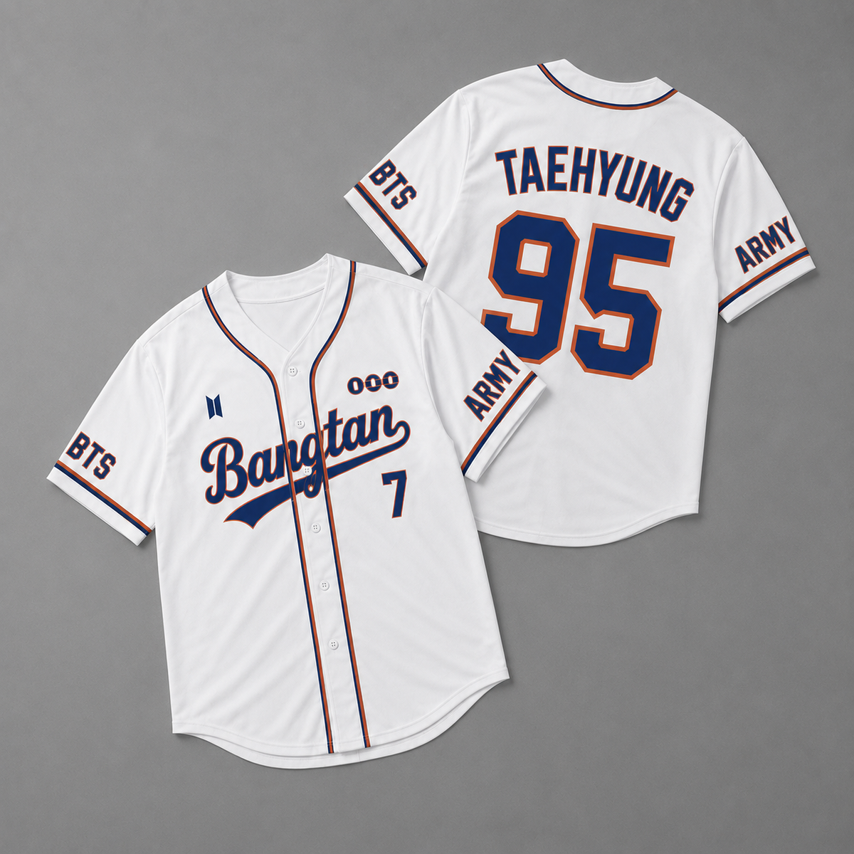 BTS Bangtan Baseball Jersey Gift For Army
